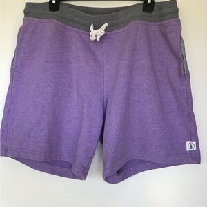 Chubbies Shorts Size XL 7" Lavender Purple Lounge Comfy French Terry Drawstring